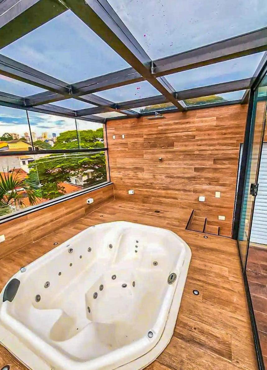 Cobertura Triplex De Luxo Com Jacuzzi Villa Sao Paulo Bagian luar foto